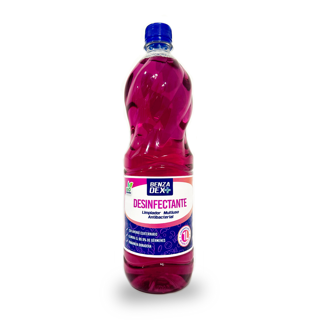 BENZADEX LIMPIADOR MULTIUSO ANTIBACTERIAL BUBBLEGUM 1 Litro